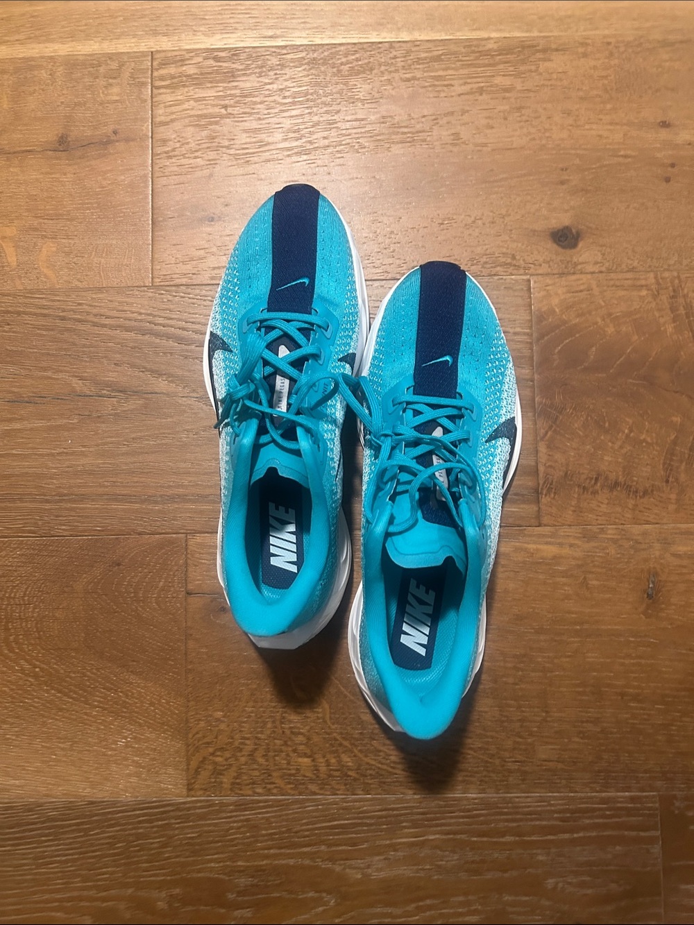 NEW-Nike Men's Teal Blue Athletic Running Shoes FQ 7262-301 SZ 11